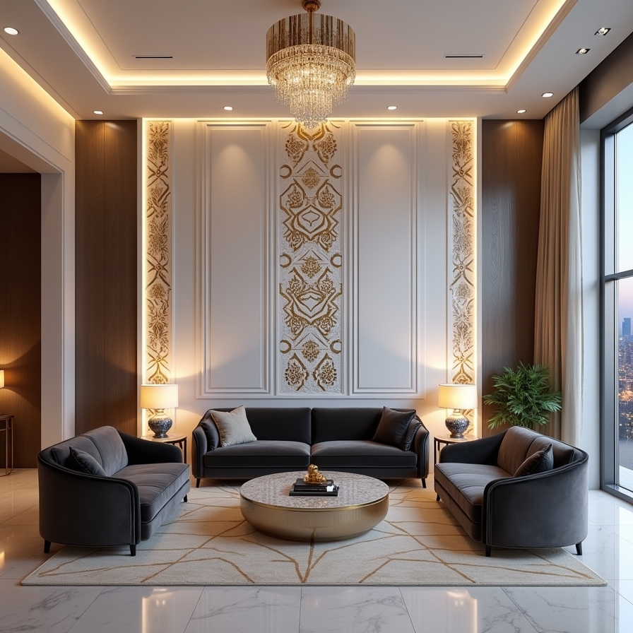 Gypsum partition wall in qatar